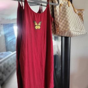 Shein Butterfly Mini Dress